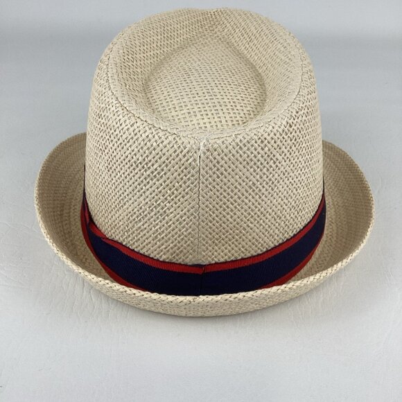 Cleveland Guardians 100% Paper Woven Hat Fedora Cap MLB Baseball Fan Gear - Picture 5 of 8